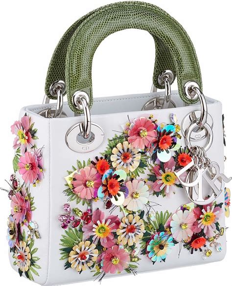 christian dior flower bag|christian dior tote bag floral.